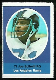 1972 Sunoco Stamps      293     Joe Scibelli